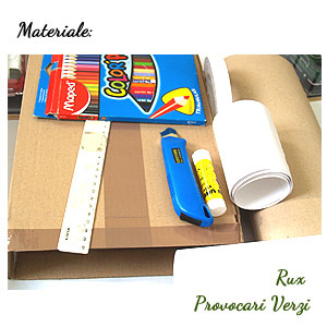 materiale folosite pentru tutorial