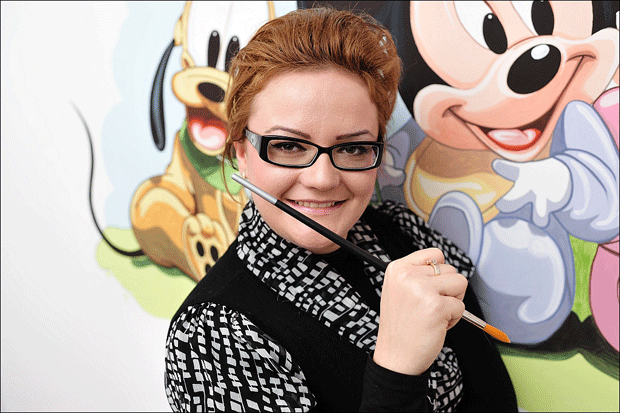 Picturi murale - Picturi pe pereti pentru camera copilului - Artist Andreea Nasoi