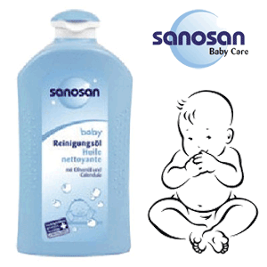 Ulei de corp pentru copii Sanosan Pure Curatare 500ml