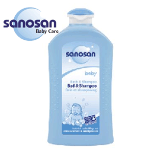 Sampon si gel de dus Sanosan pentru copii