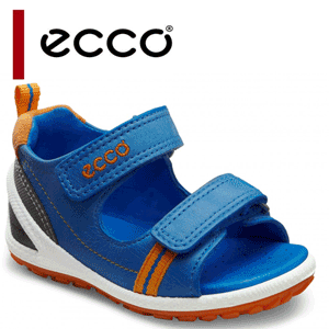 Sandale albastre piele naturala ECCO Biom Lite