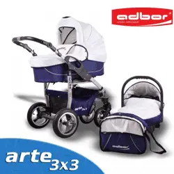 Carut Bebe Adbor Arte 3x3 3 in 1 Carut Bebe Adbor Arte 3x3 3 in 1