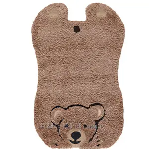 Covoare forma animalute pentru dormitorul copiilor - Ursuletul Maro Joy Covoare forma animalute pentru dormitorul copiilor - Ursuletul Maro Joy