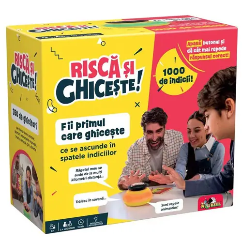 Jocuri de cultura generala interactive Risca si Ghiceste
