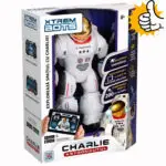 Jucarie Noriel Astronautul Charlie Blue Rocket Robot Interactiv