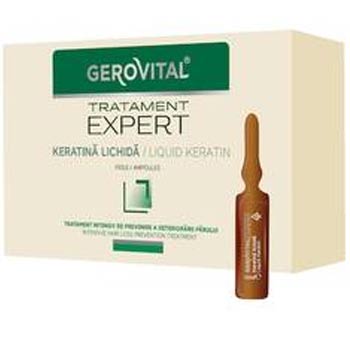 Keratina lichida Tratamet Expert, 10 fiole x 10ml, Gerovital
