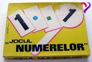 Jocul numerelor vintage pentru copii